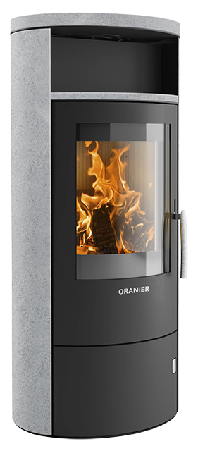 Wood stove Polar 7-2.0 Soapstone, corpus steel black