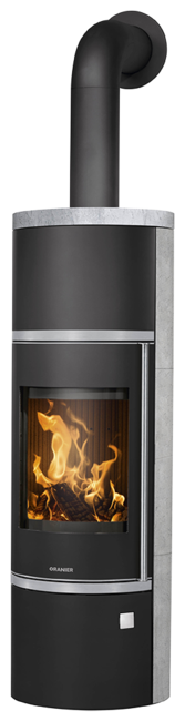 Wood stove Corso W+ Soapstone, corpus steel black