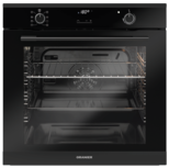 Self cleaning built in oven EBP 9872 EBP 9872, pureBLACK-Front