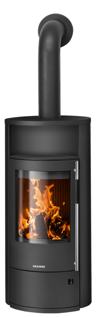 Wood stove Polar Neo 8 Steel black