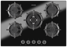 Gas-hob (5 burners) GKH 2784 GKH 2784 natural gas