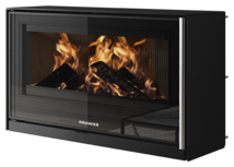 Wood stove Ziva XL Steel black