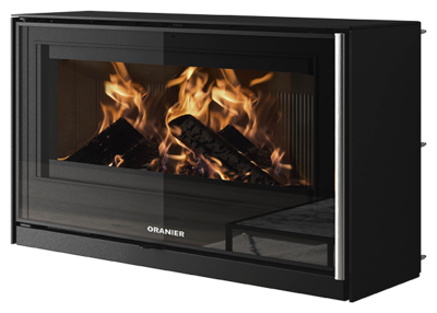 Wood stove Ziva XL Steel black