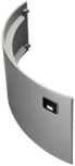 Door wood storage steel for Polar Neo 8, Polar Neo Aqua, Polar Neo W+ Door wood storage steel, grey