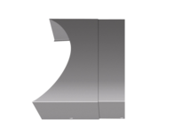 AquaCover telescopic cover AquaCover telescopic cover for Pori Aqua steel grey