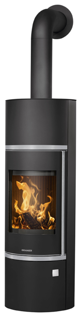Wood stove Corso W+ Steel black