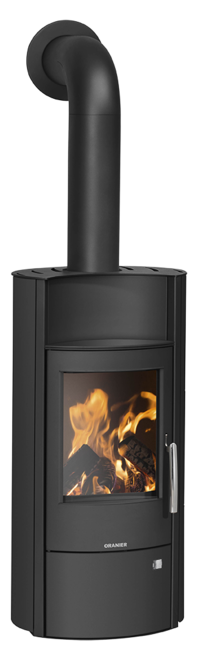 Wood stove Pori 5 Steel black