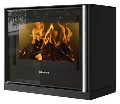Wood stove Ziva steel black