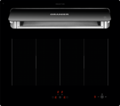 FlexX-induction-hob with integrated cook top extractor (frameless) KXI 1062 Basic-PLUS KXI 1062 exhaust/ circulation air