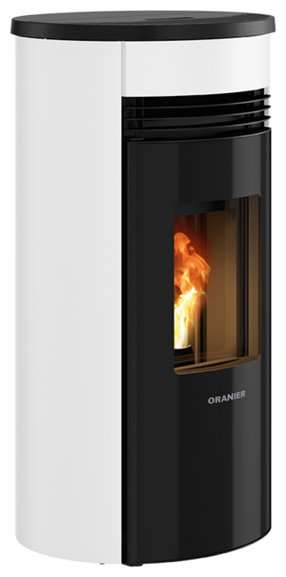 Pellet stove Sando 50 Silk white