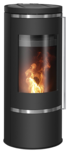 Pellet stove Carus Aqua 2.0 Steel black