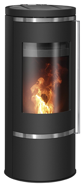Pellet stove Carus Aqua 2.0 Steel black