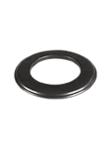 Pellet rosette Pellet-Rosette Schwarz emailliert