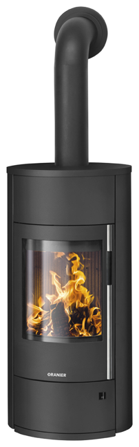Wood stove Polar Neo Vantage W+ Steel black