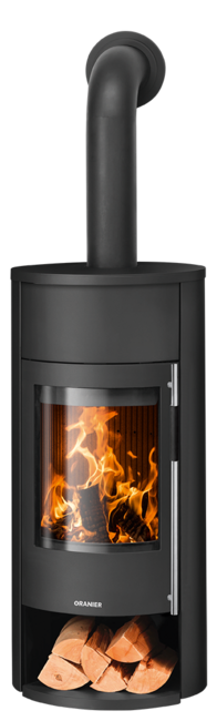 Wood stove Polar Neo W+ Polar Neo W+ steel black