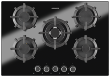 Gas hob (5 burner) GKH740 GKH740