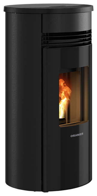 Pellet stove Sando 50 Steel black