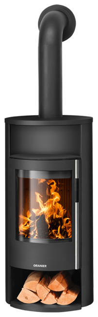 Wood stove Polar Neo 6 Steel black